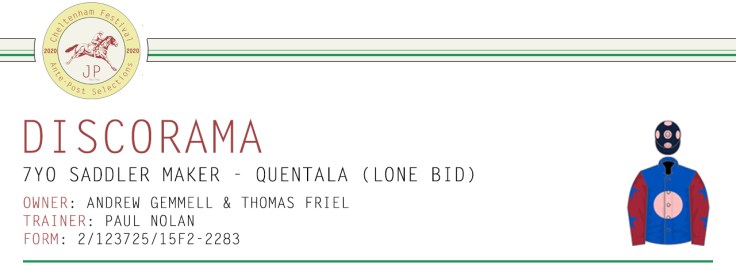 Ante-Post Article Horse Name Header Image - DISCORAMA 1.1