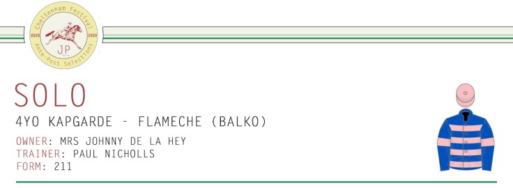 Ante-Post Article Horse Name Header Image - Solo